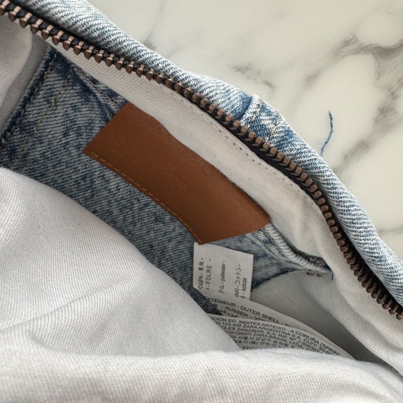 Zara Denim Patchwork Belt Bag - Picture 3 of 3